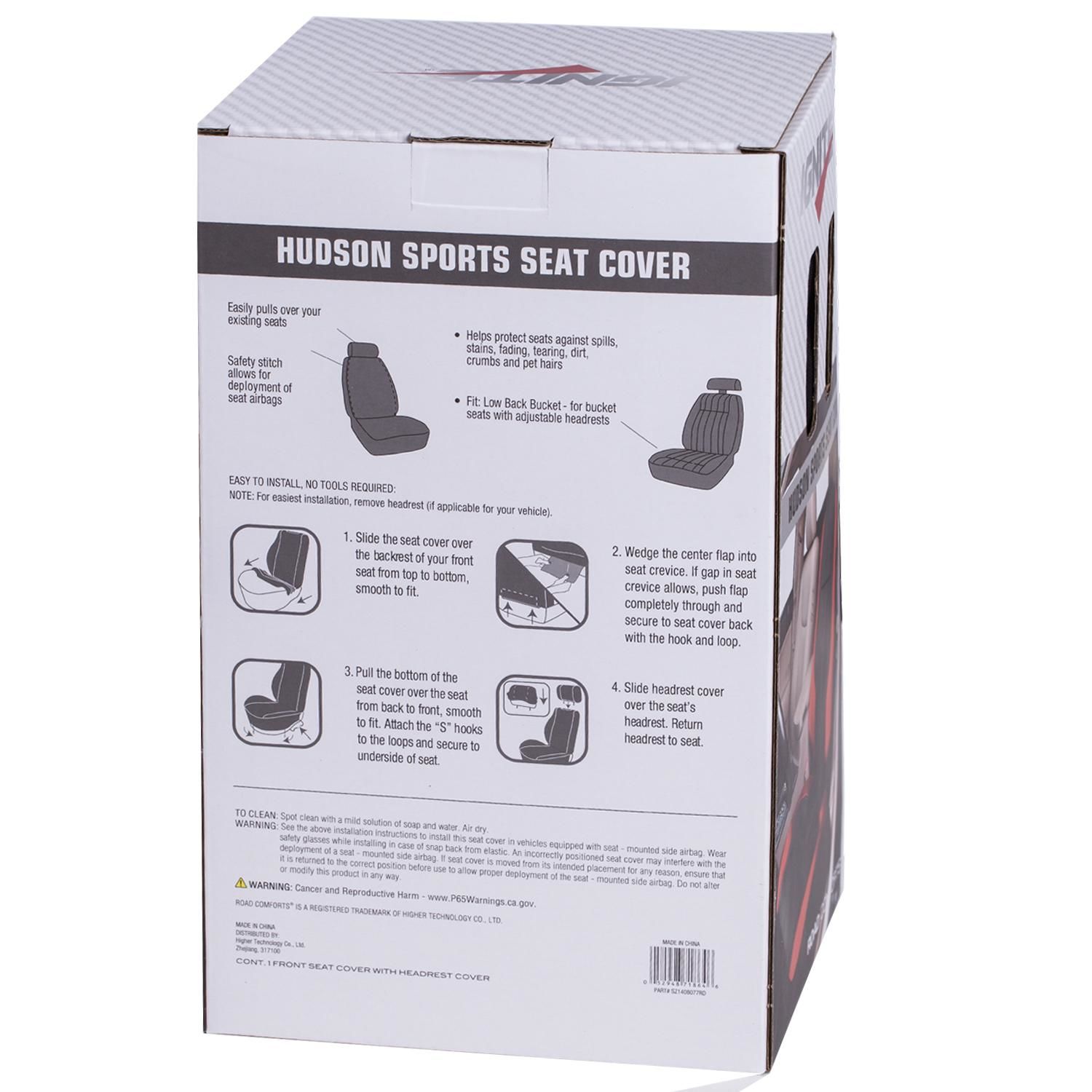 ProElite Red Hudson Seat Cover