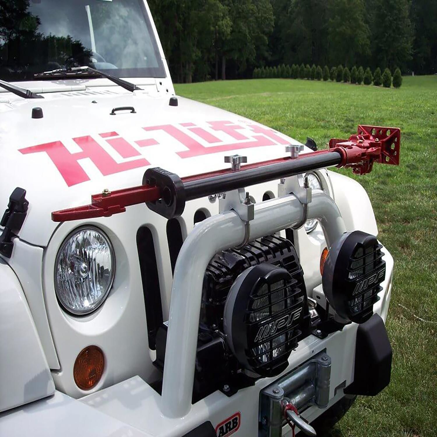 Hilift Jack Aluminum Tube Mount, Mounts to Round And Square Tube