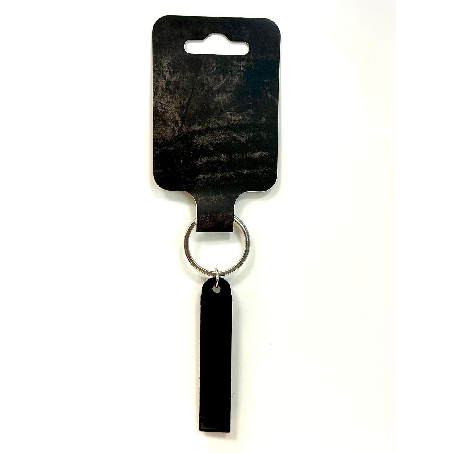 Hoonigan Censor Bar Rubber Keychain