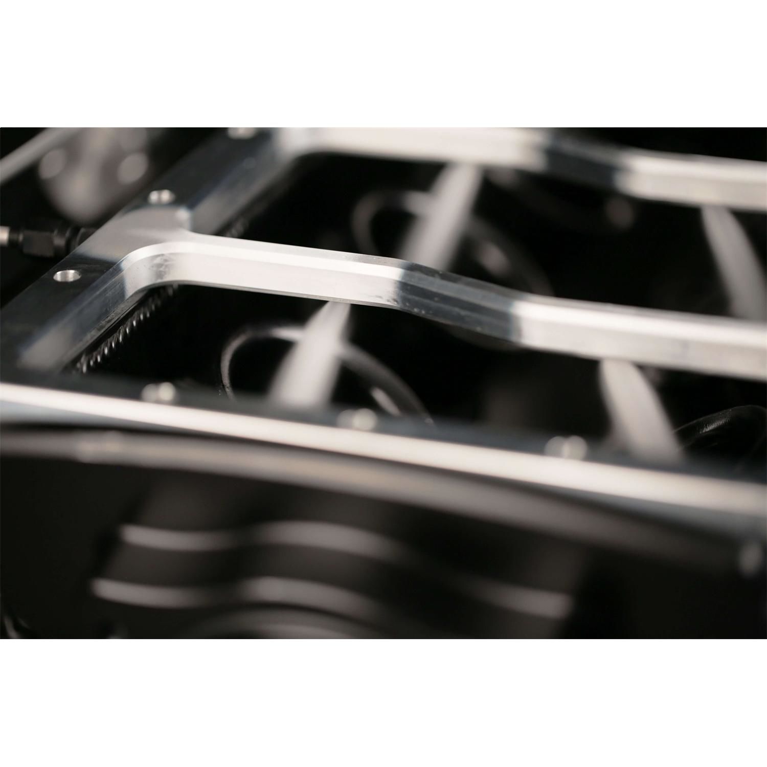 NOS/Nitrous Oxide System Billet 6061T6 Aluminum; Silver Finish; Dry