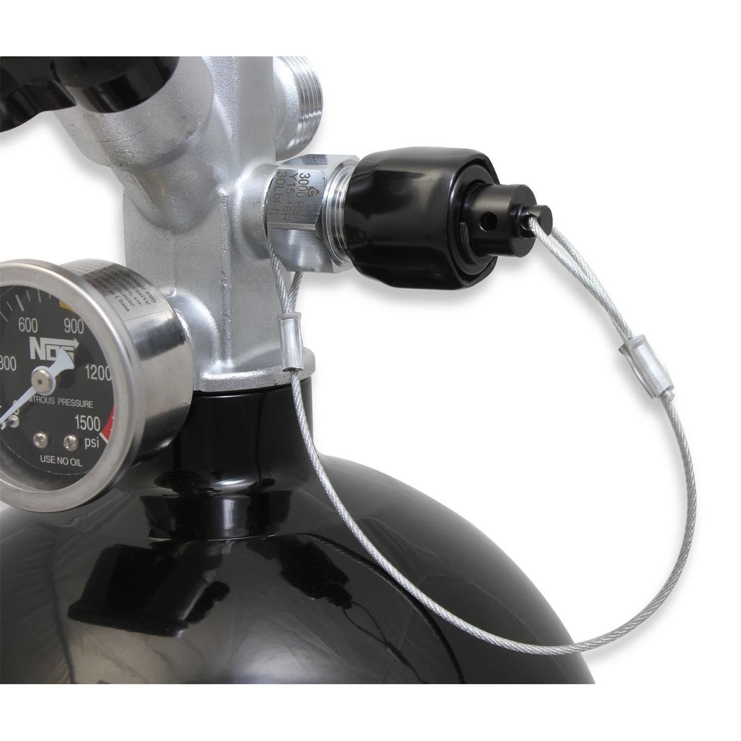 NOśWEA touch_bottle NOS/Nitrous Oxide System Black Finish 21in x 7in Super High