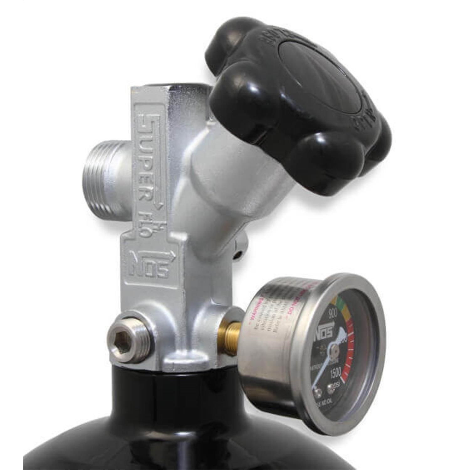 NOSタイプボンベ NOS/Nitrous Oxide System Black Finish 21in x 7in Super High