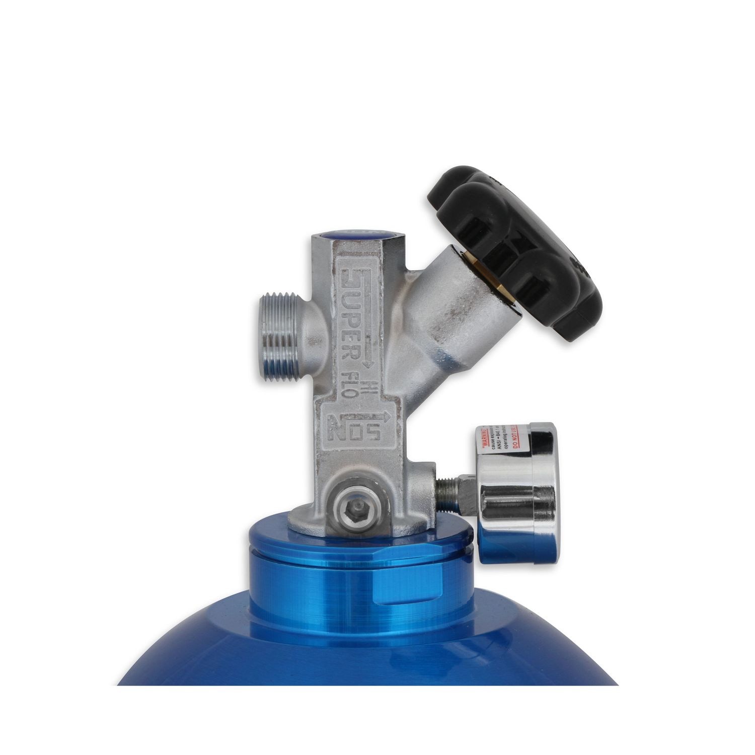 NOS/Nitrous Oxide System Electric Blue Finish 27 1/2in x 8in High Flow ...