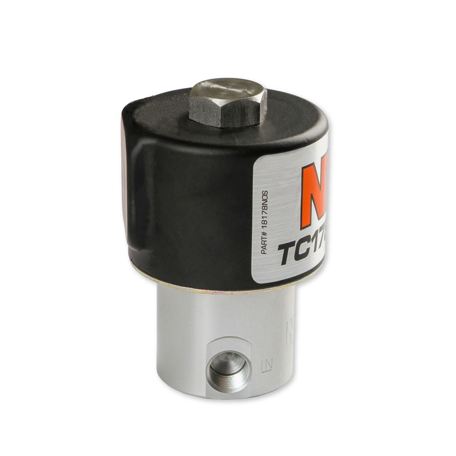 NOS/Nitrous Oxide System 1/4in Inlet; 1/8in Outlet; 6061 Aluminum; 0.178in Orifice; Supports