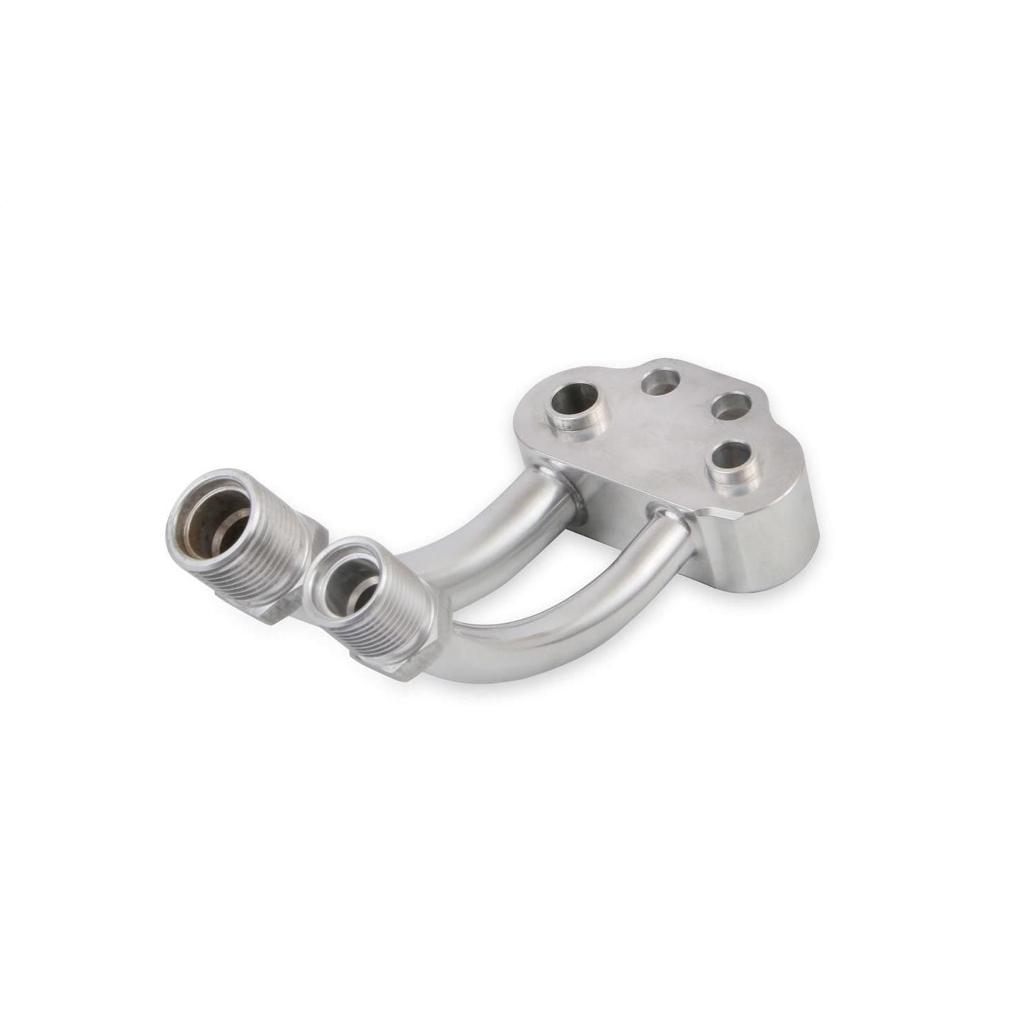 Holley SD7 A/C Line Adapter Manifold Holley SD7 A/C Line Adapter Manifold