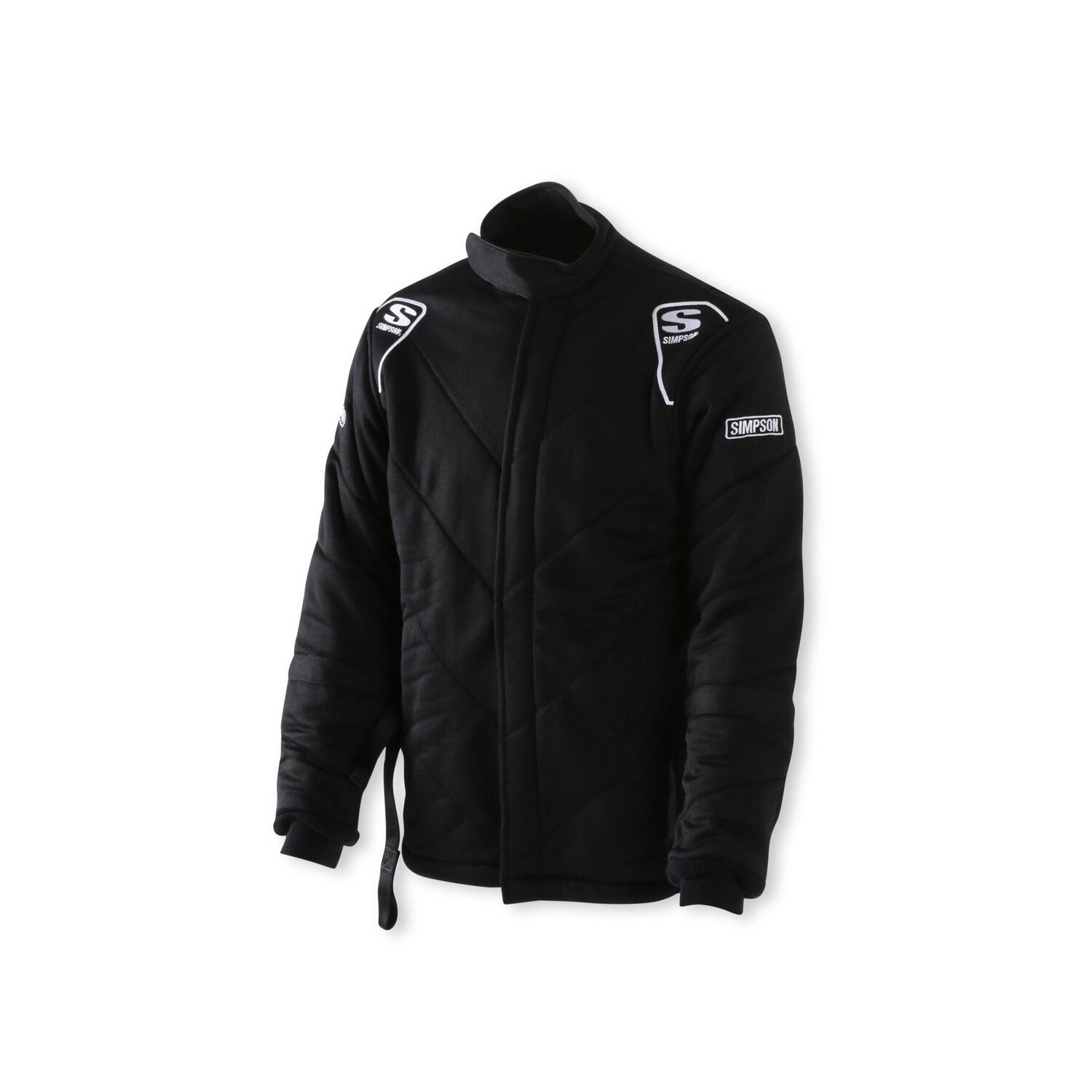 Simpson Safety Black 2XL Racing Drag 5G SFI 15 Jacket with Arm Restraints