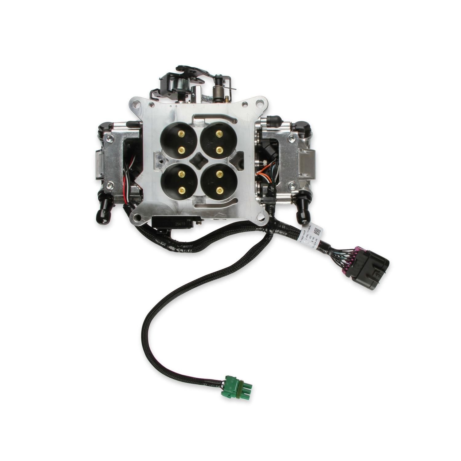 Holley EFI Terminator X Stealth Shiny 4150 Fuel Injection System with 4 ...