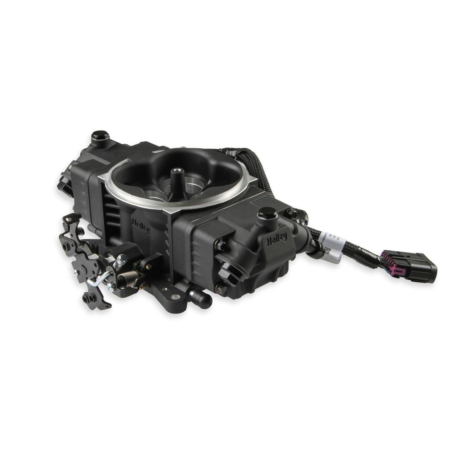 Holley EFI Terminator X Stealth Black 4150 Fuel Injection System for LS ...