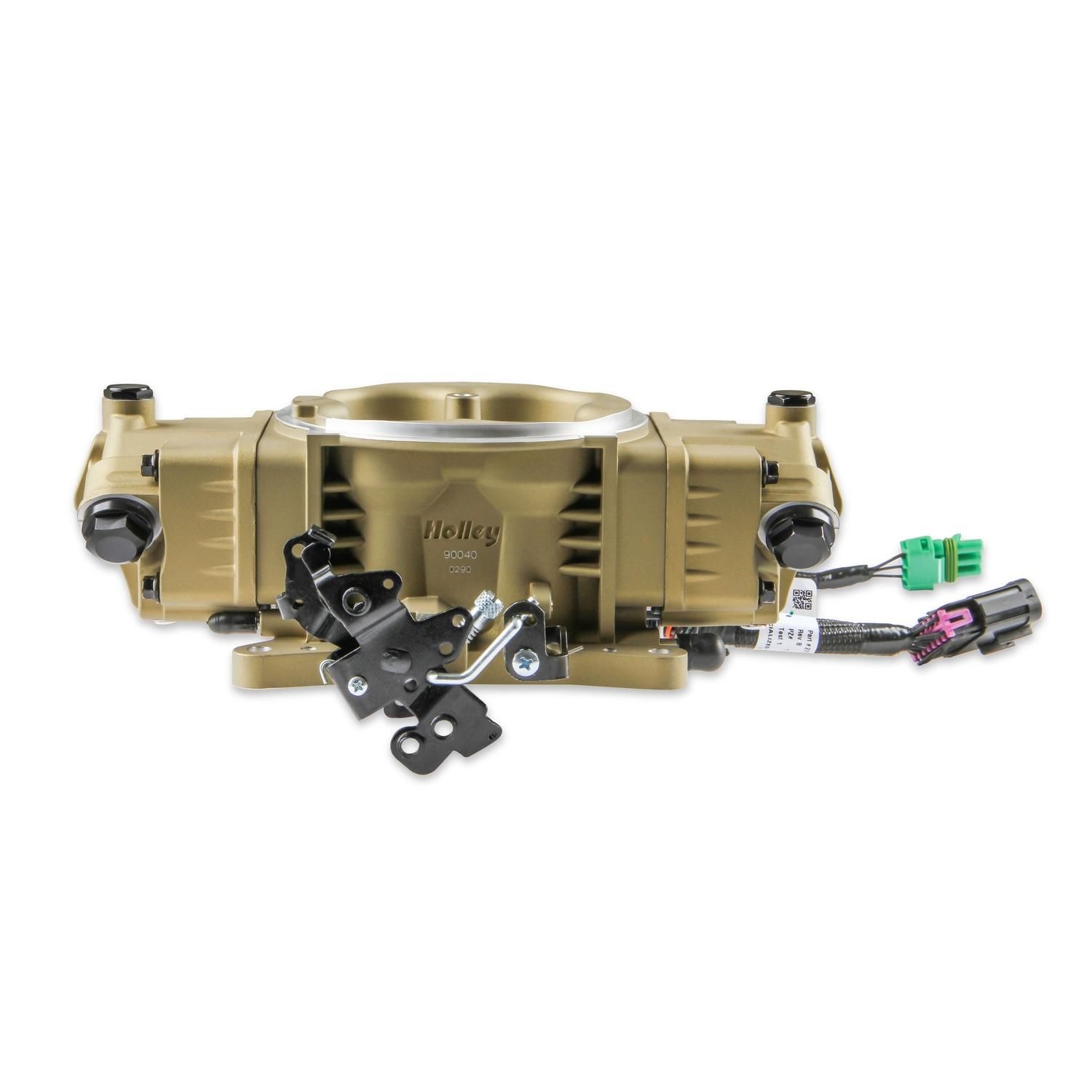 Holley EFI Terminator X Stealth Gold 4150 Fuel Injection System for LS ...