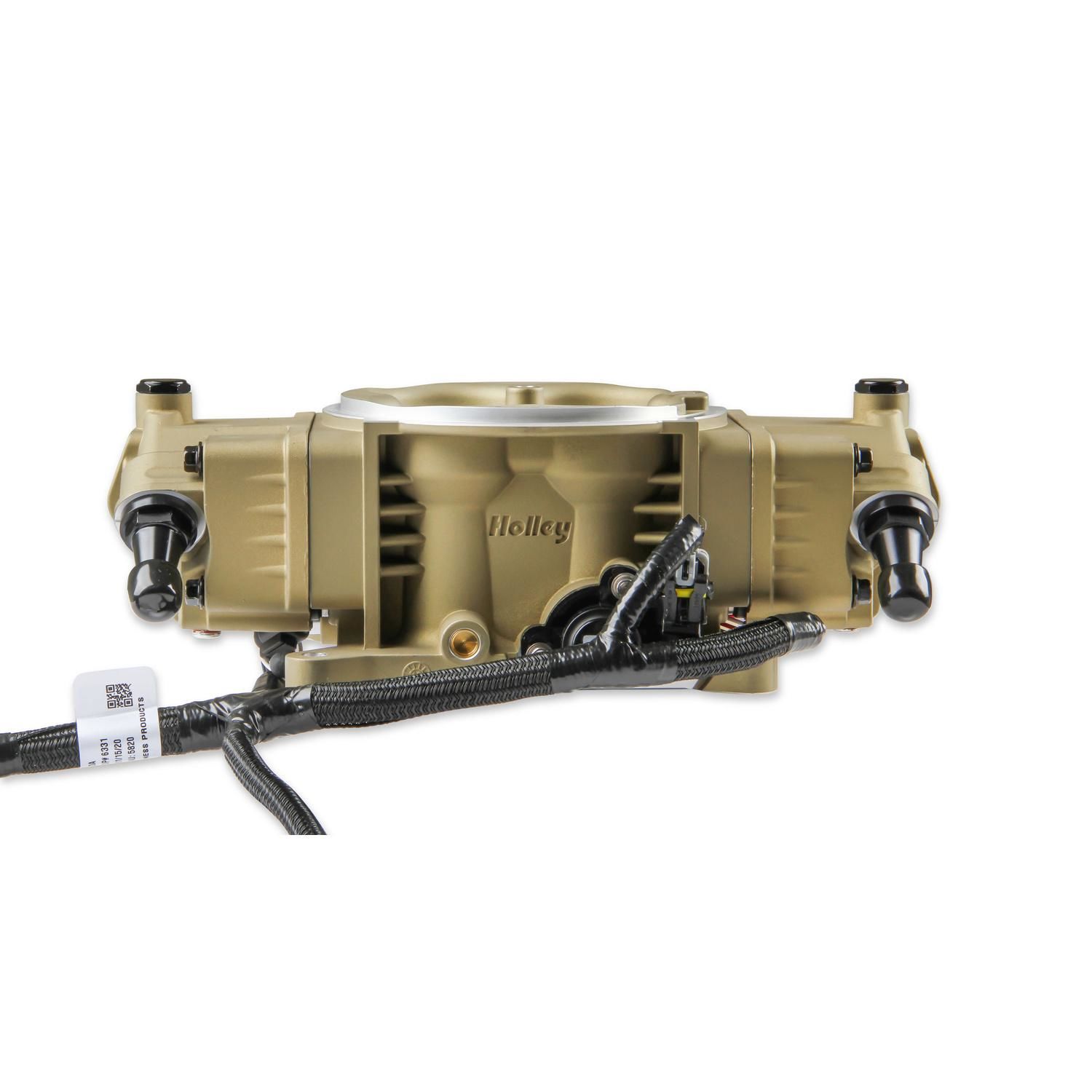 Holley EFI Terminator X Stealth Gold 4150 Fuel Injection System for LS ...