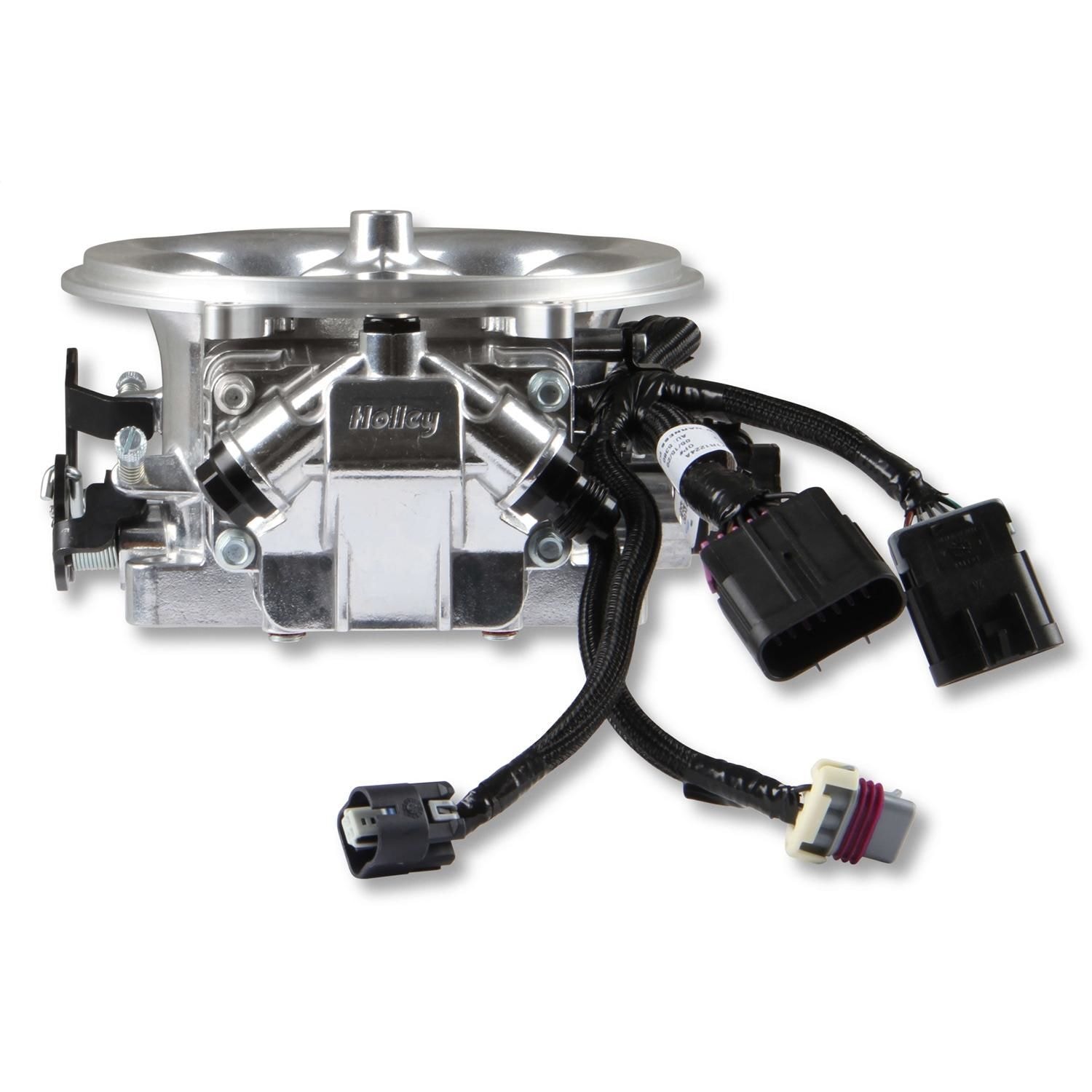 Holley EFI Terminator X Stealth Shiny Fuel Injection System for Engine ...