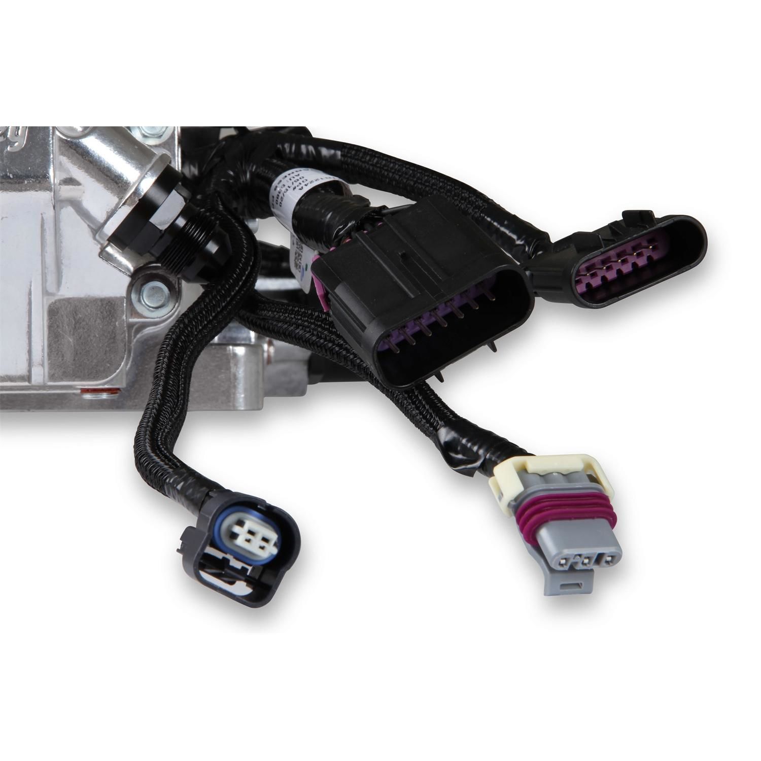 Holley EFI Terminator X Stealth Shiny Fuel Injection System for Engine ...