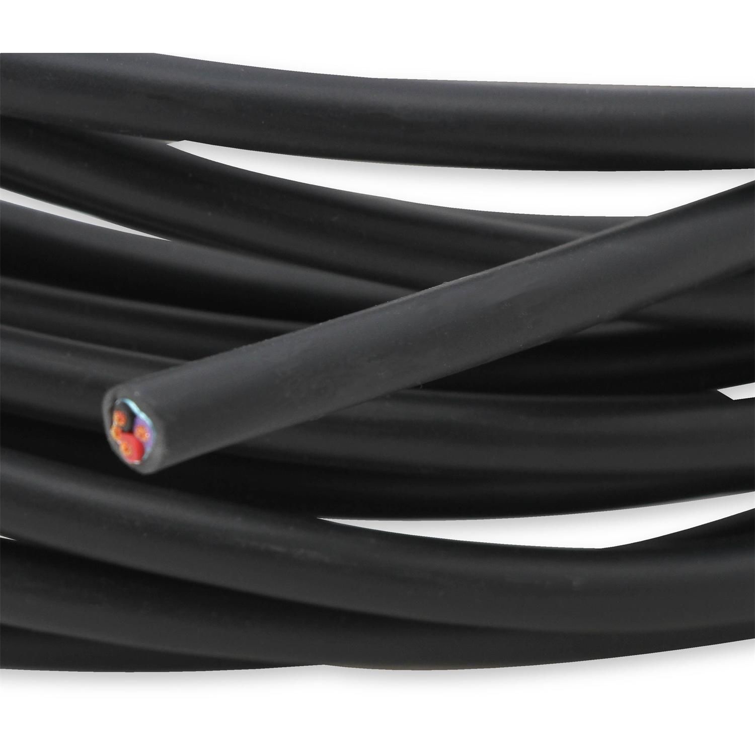 Holley Shielded Cable - 25ft - 3-Conductor