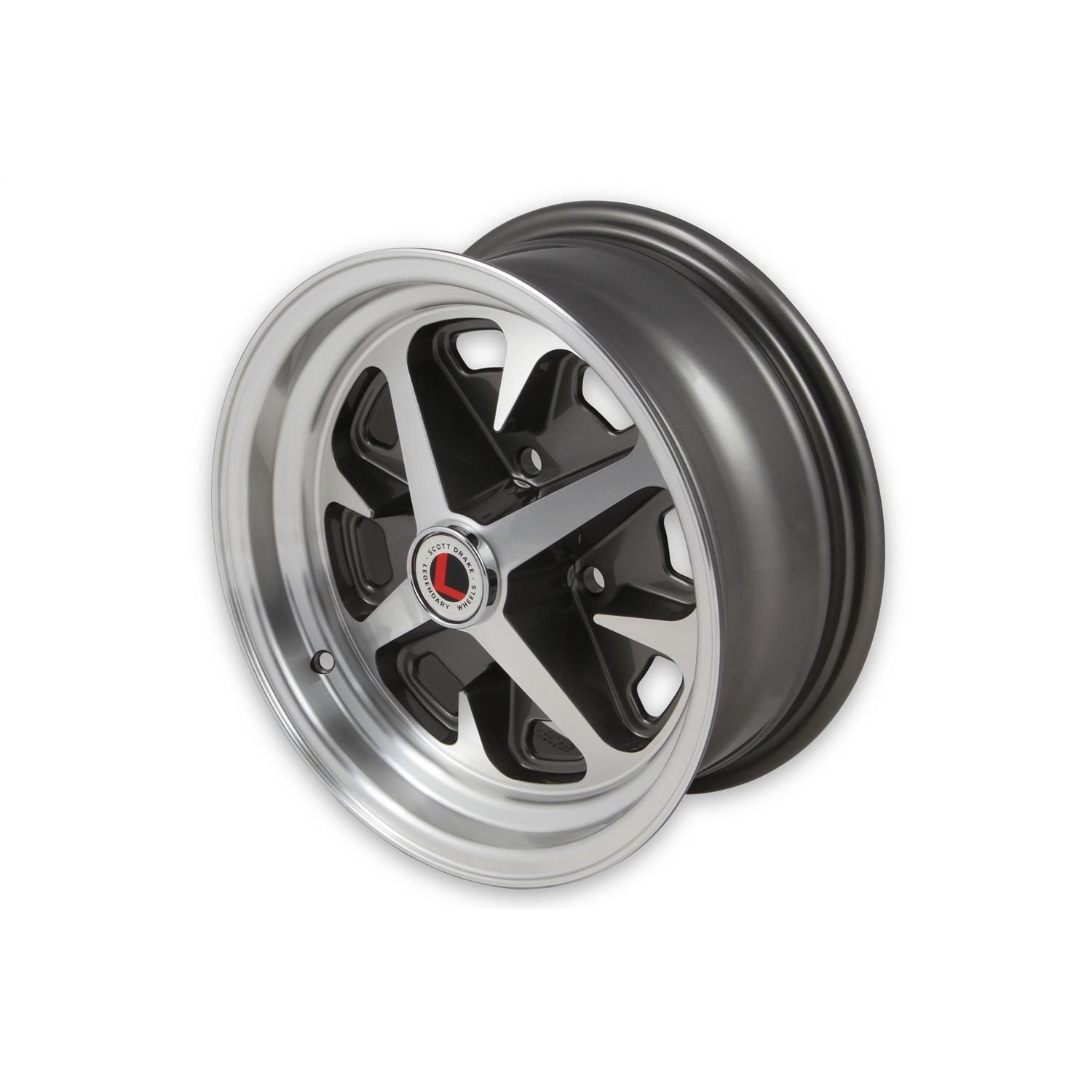Legendary Wheels 3.75in Backspacing Aluminum Charcoal Magnum 400 Wheel ...
