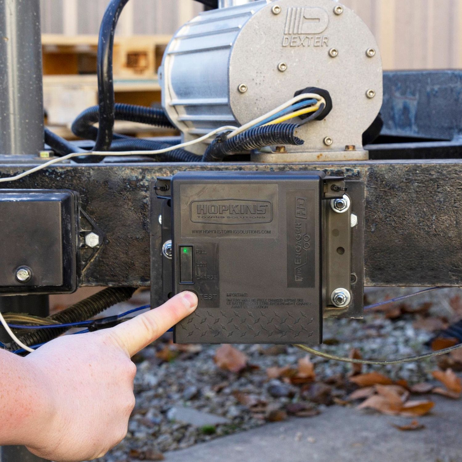 Hopkins Breakaway System with Battery Charger