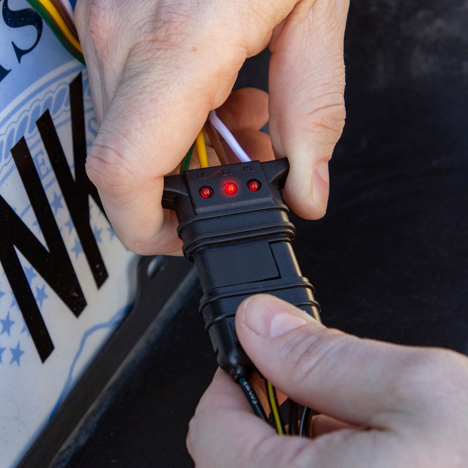 Hopkins Towing Solution 48in 4 Wire Flat Connector 48055