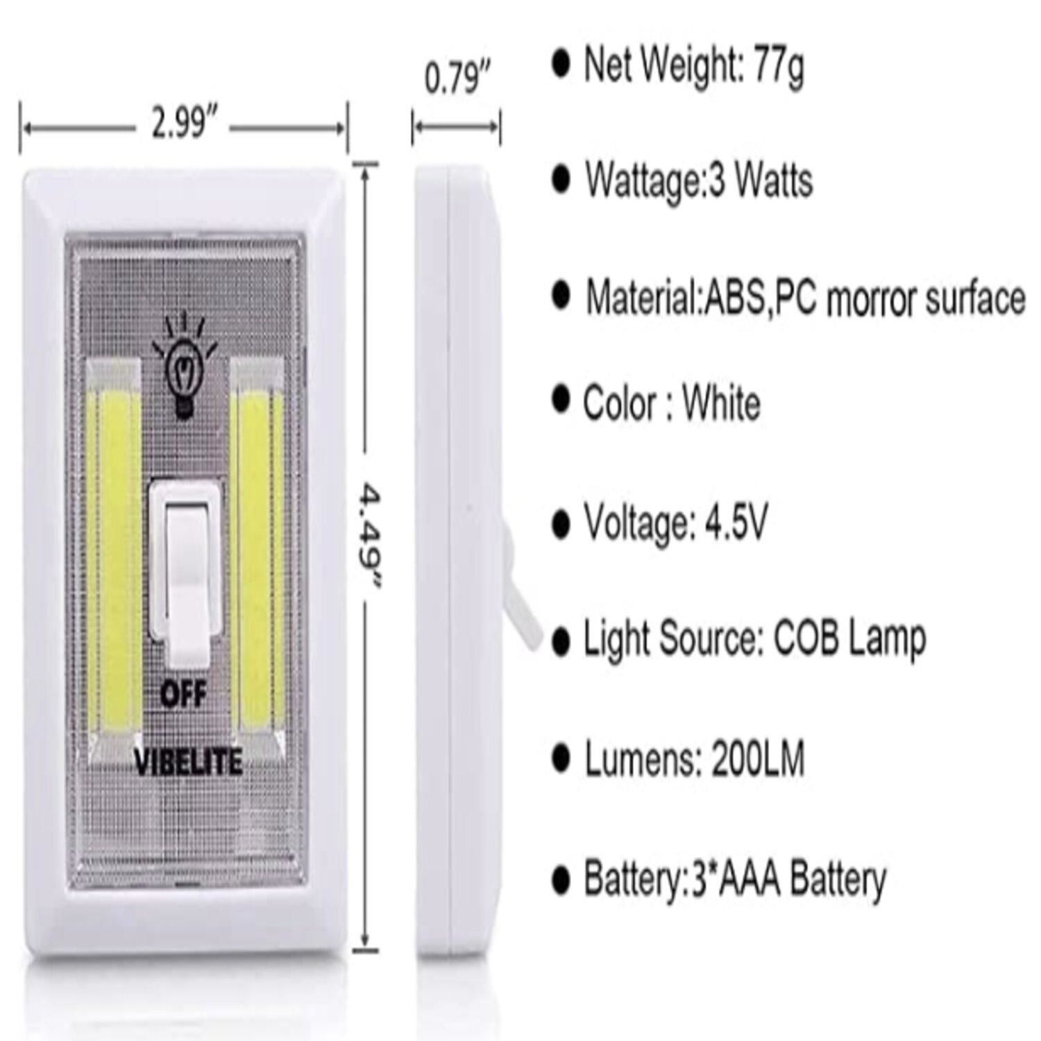 Hitt Brands LED Portable Light Switch