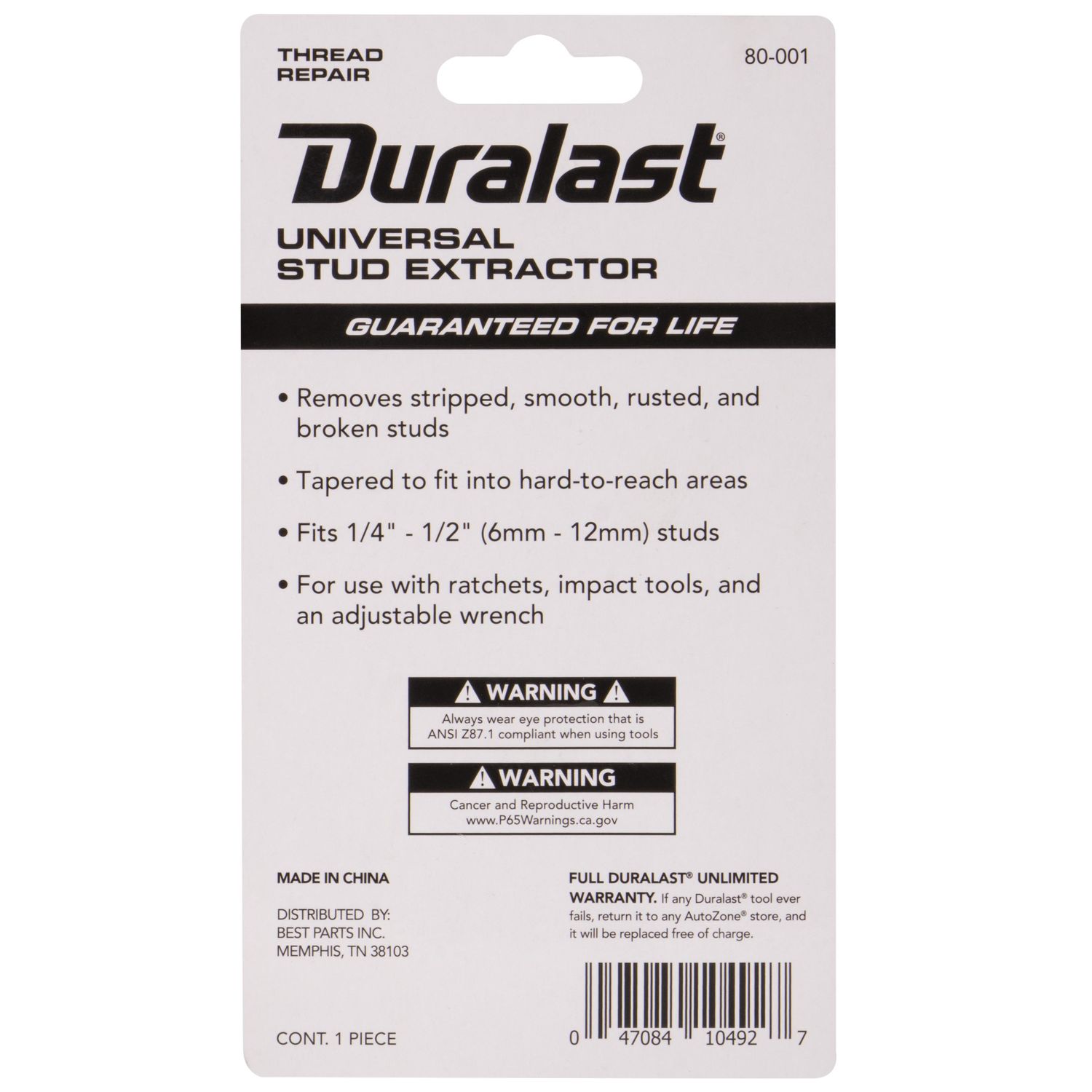 Duralast Stud Extractor
