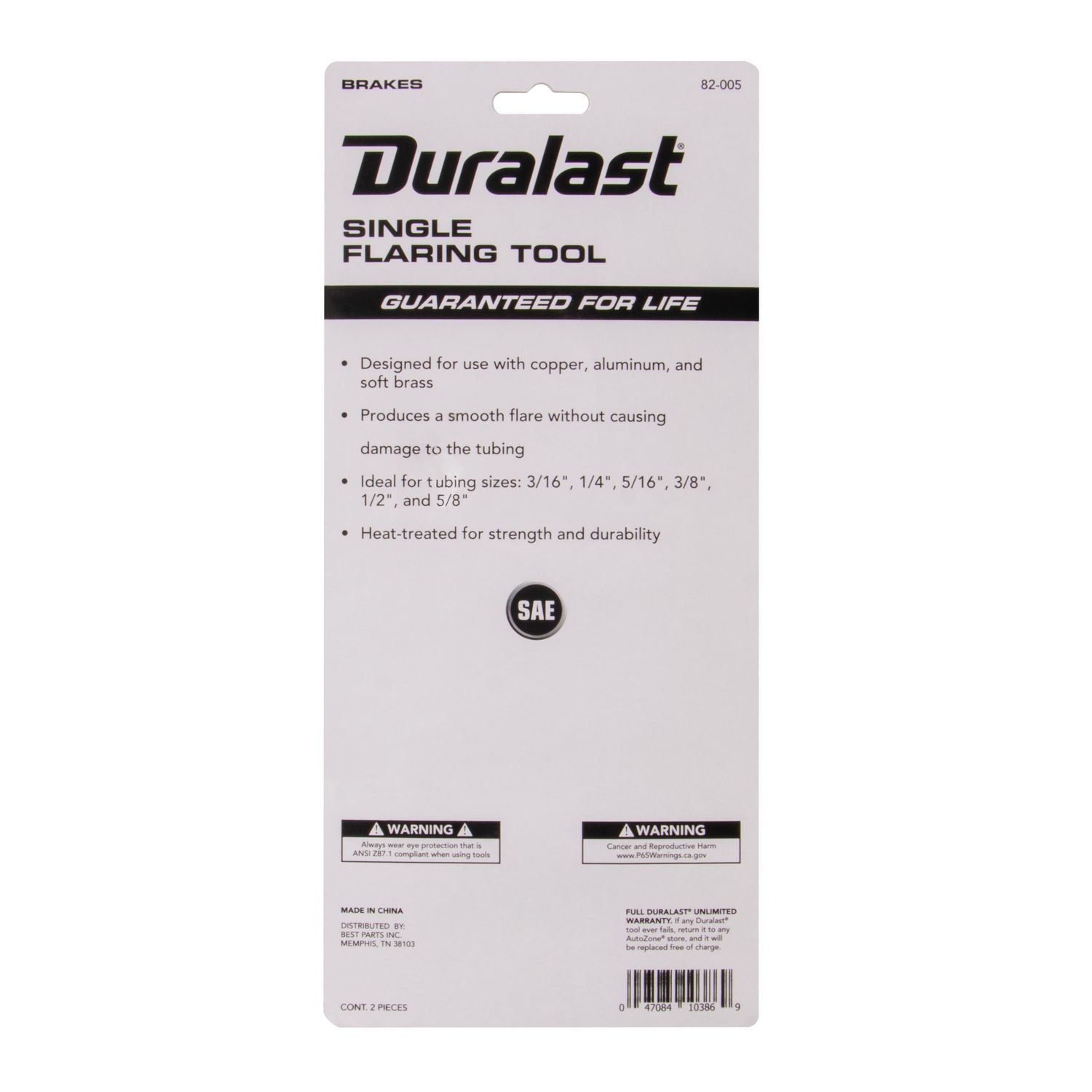 Duralast Single Flaring Tool