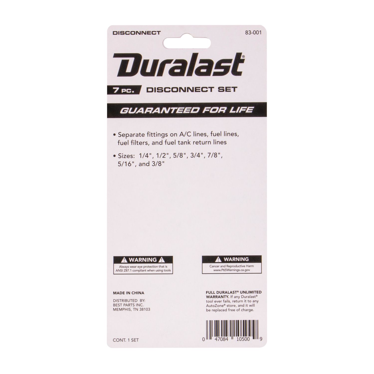 Duralast Hook and Pick Set 6 Piece at AutoZone