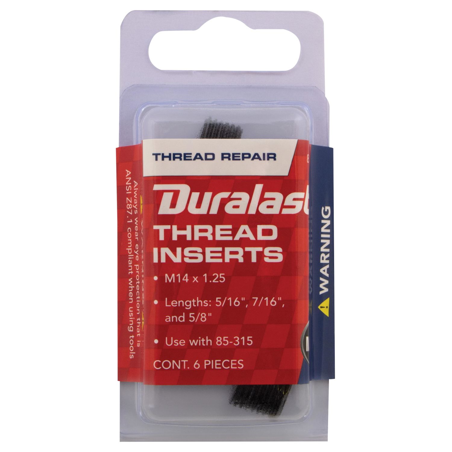 Duralast M14 - 1.25 Thread Repair Inserts