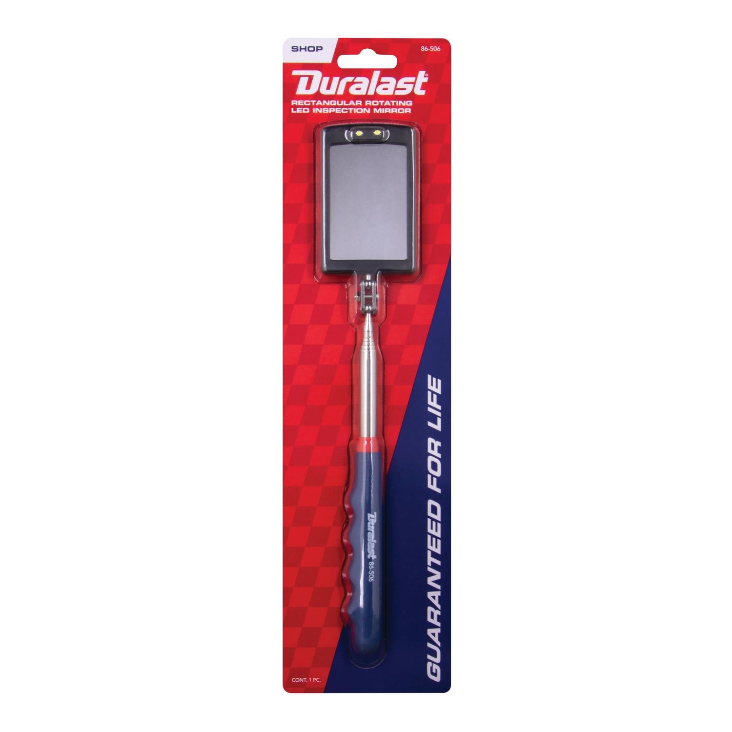 Duralast Rectangular LED Inspect Mirror