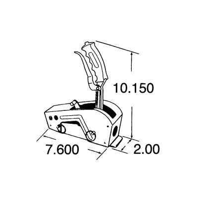 Hurst Pistol-Grip 2 Automatic Shifter Kit