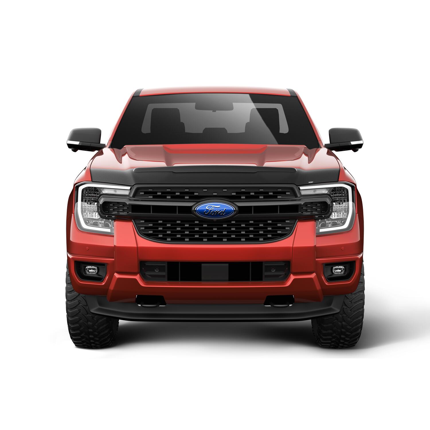 Husky Liners Black Aeroskin Hood Protector for 2019-2023 Ford Ranger