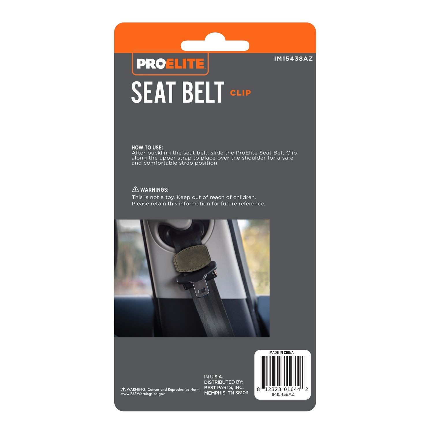Seat belt clip autozone sales