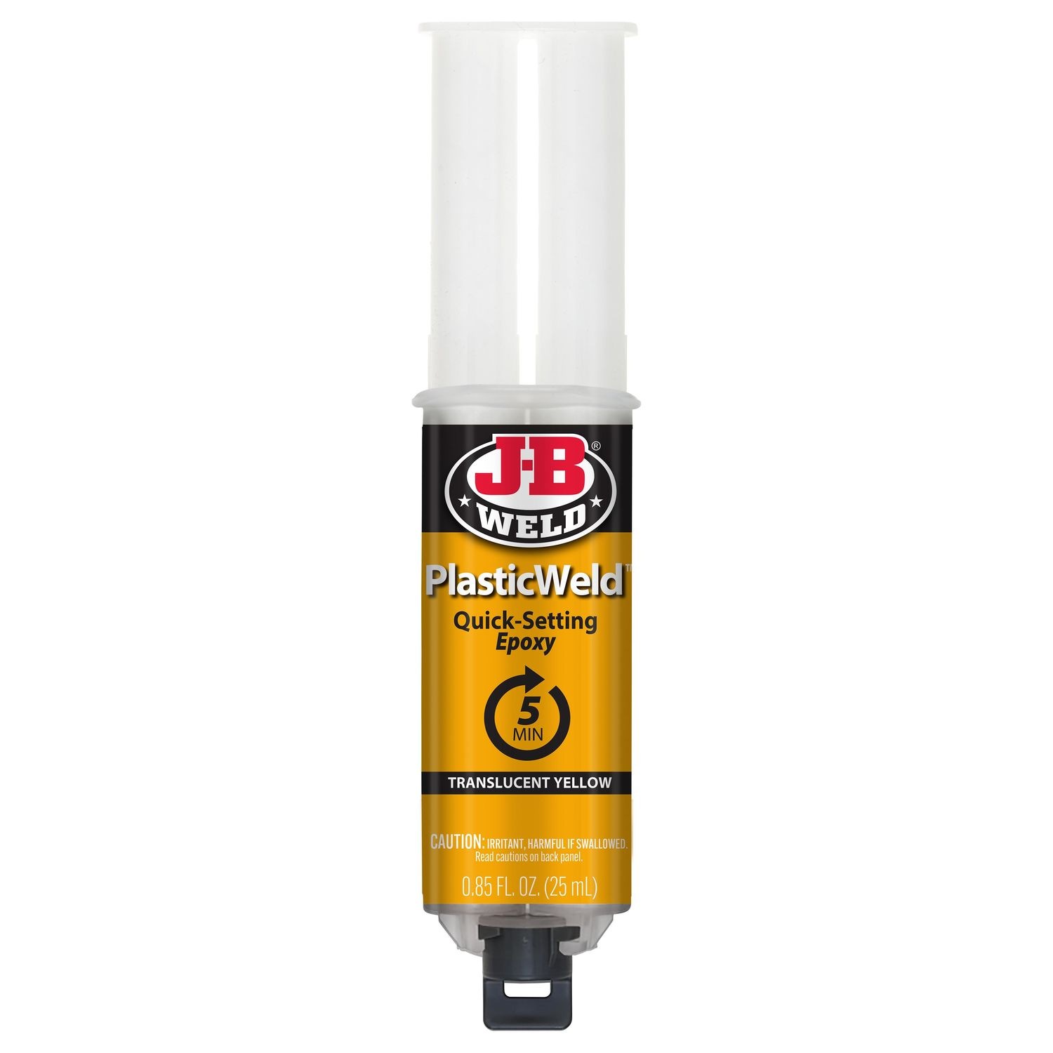 J-B Weld PlasticWeld Epoxy Syringe .85oz