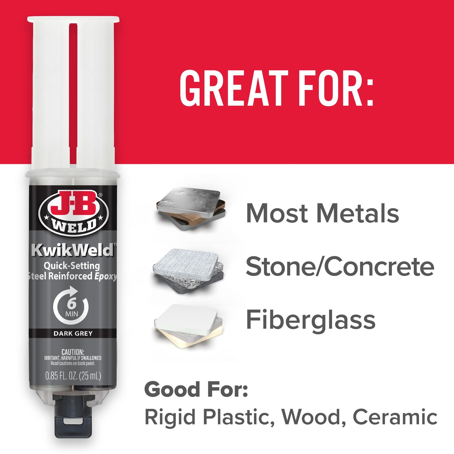 J-B Weld Kwik Weld Epoxy Compound 25ml