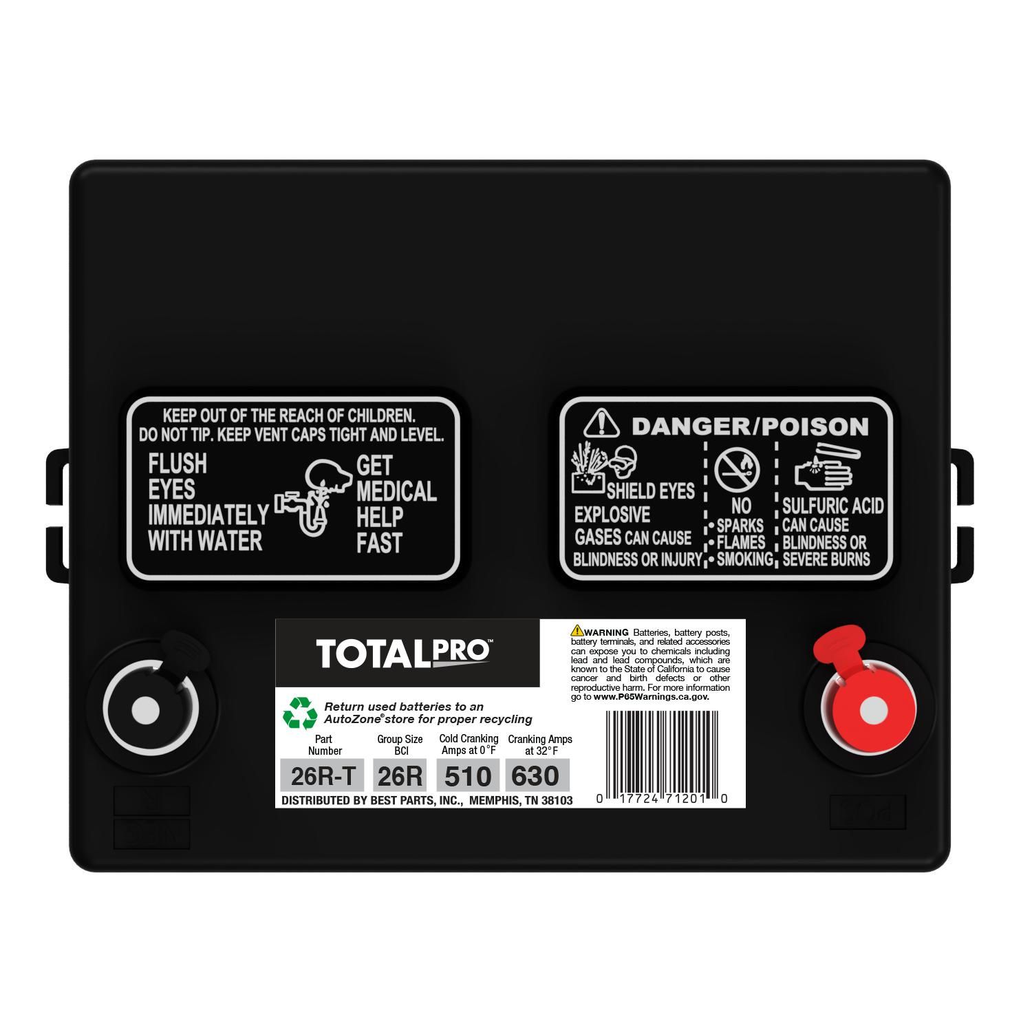 Valucraft Battery BCI Group Size 26R 510 CCA 26RVL