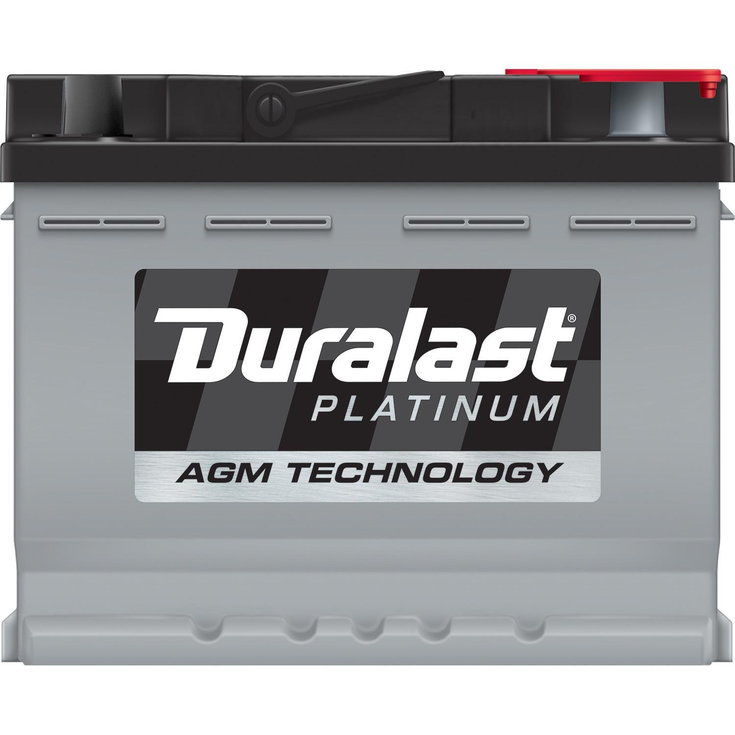 Duralast Platinum AGM Battery H5AGM Group Size H5/LN2 680 CCA