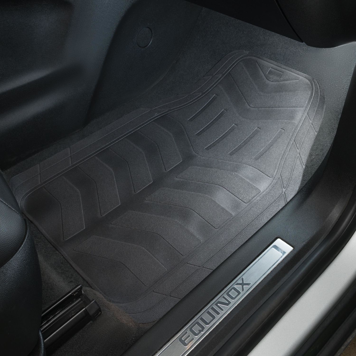 ProElite Black Vinyl Floor Mats 4 Piece
