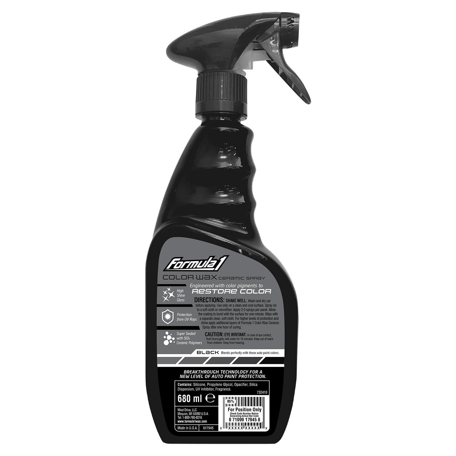 Ceramic Black Car Wax, Spray Wax