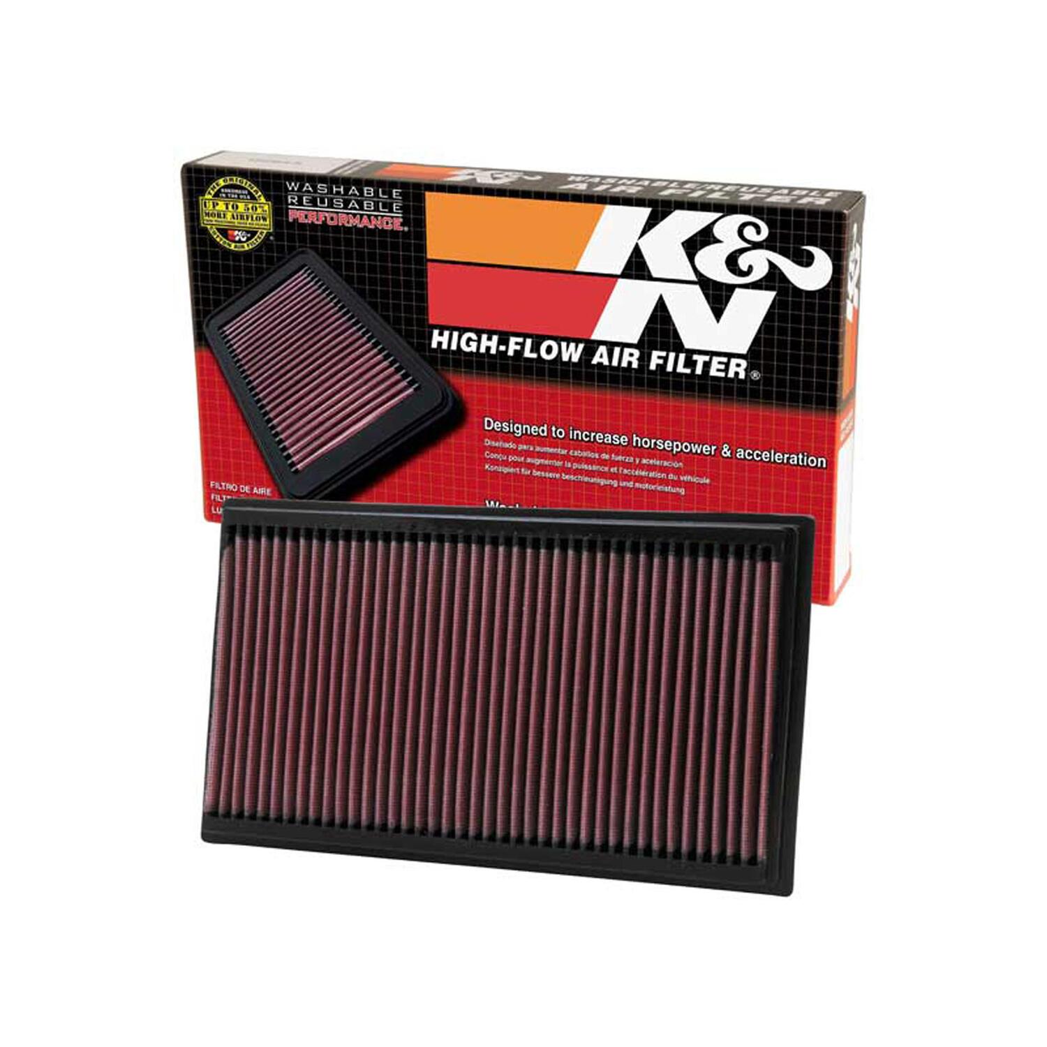 K&N Performance Panel Engine Air Filter 33-2273
