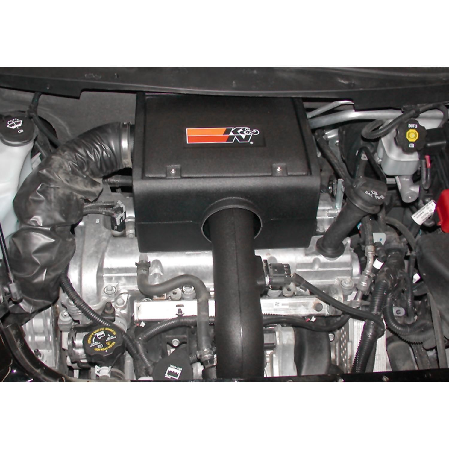 K&N 57 Series Cold Air Intake W/ Snorkel: Jeep Wrangler 3.6L V6 2012-2
