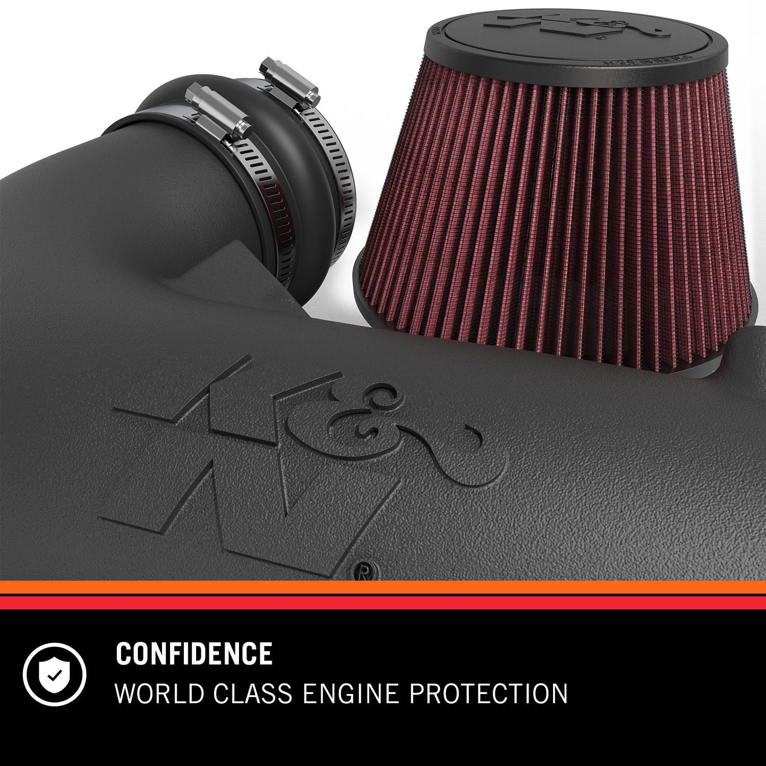 K&N Engine Cold Air Intake Performance Kit 63-3085