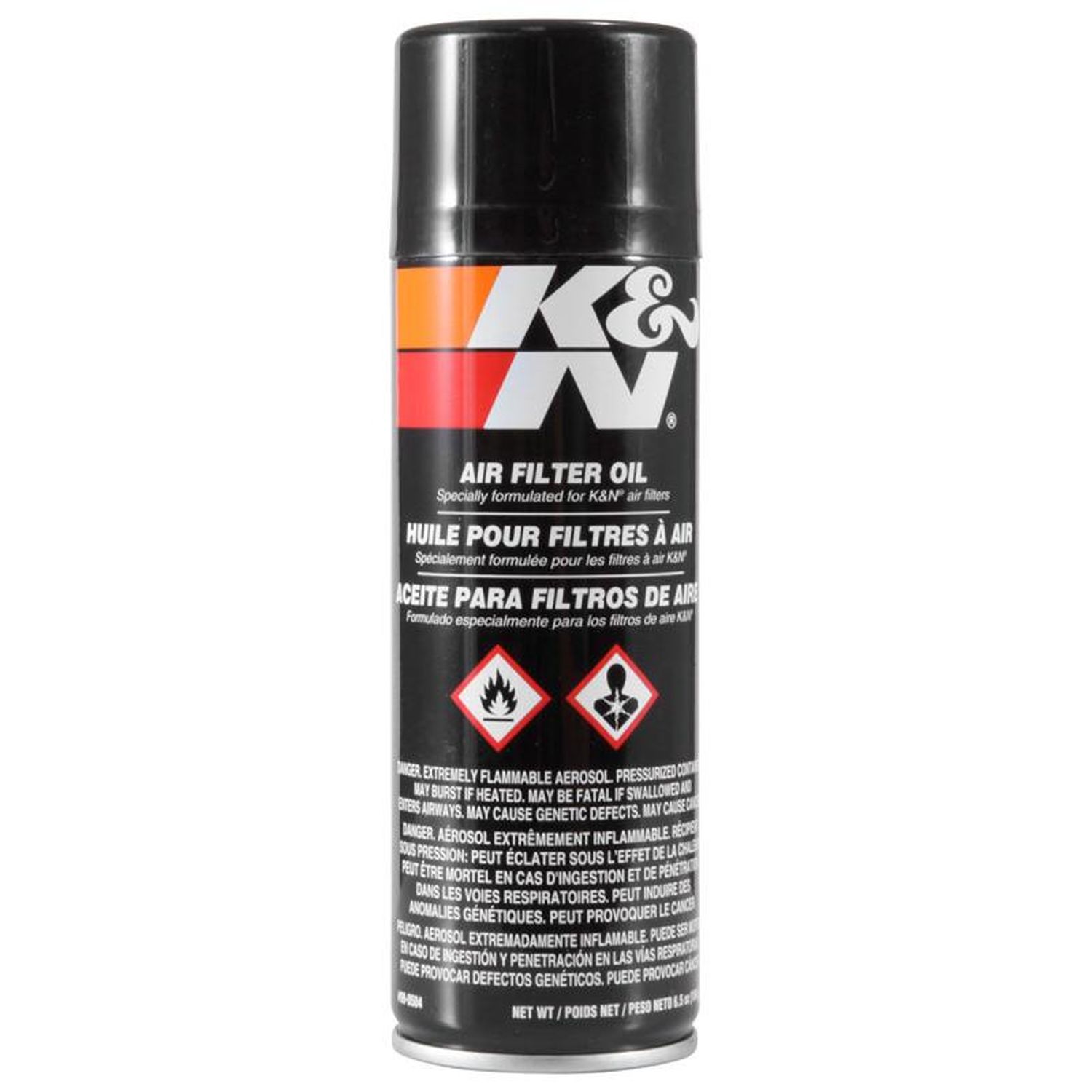 K&N Air Filter Oil Aerosol Spray 6.5oz