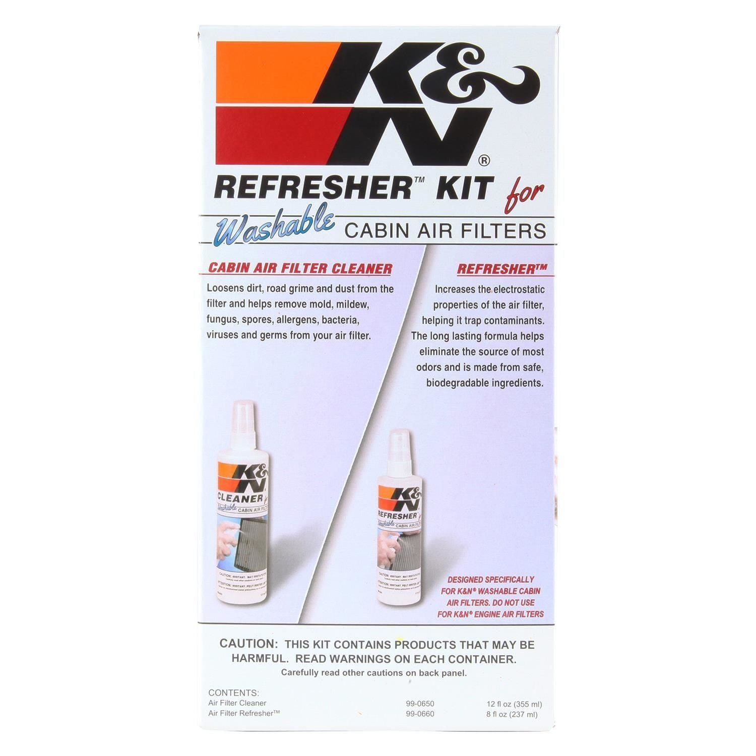  K And N Air Filter Cleaning Kit