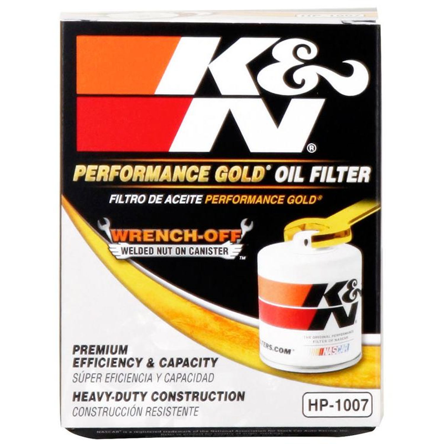 K&N High Performance Oil Filter HP1007