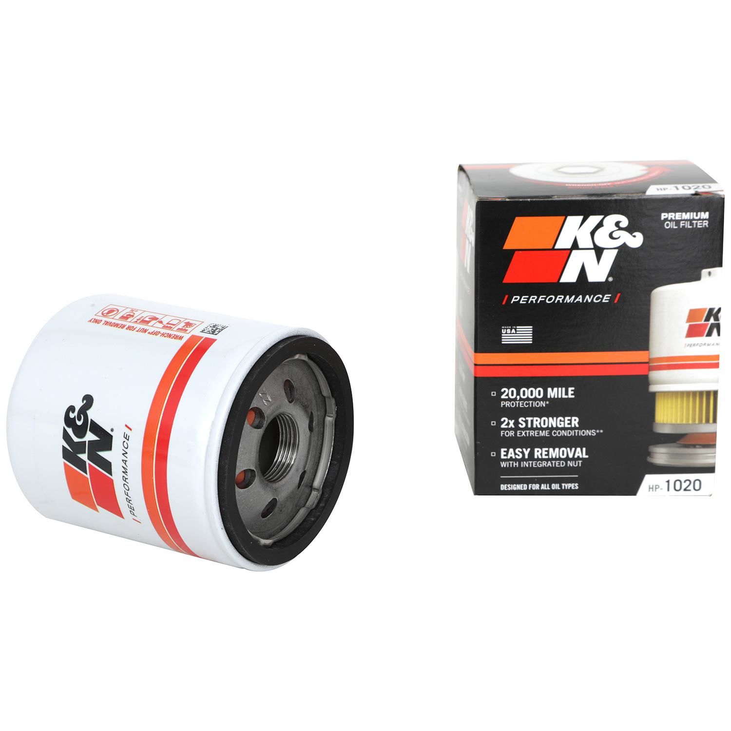 K&N High Performance Oil Filter HP-1020