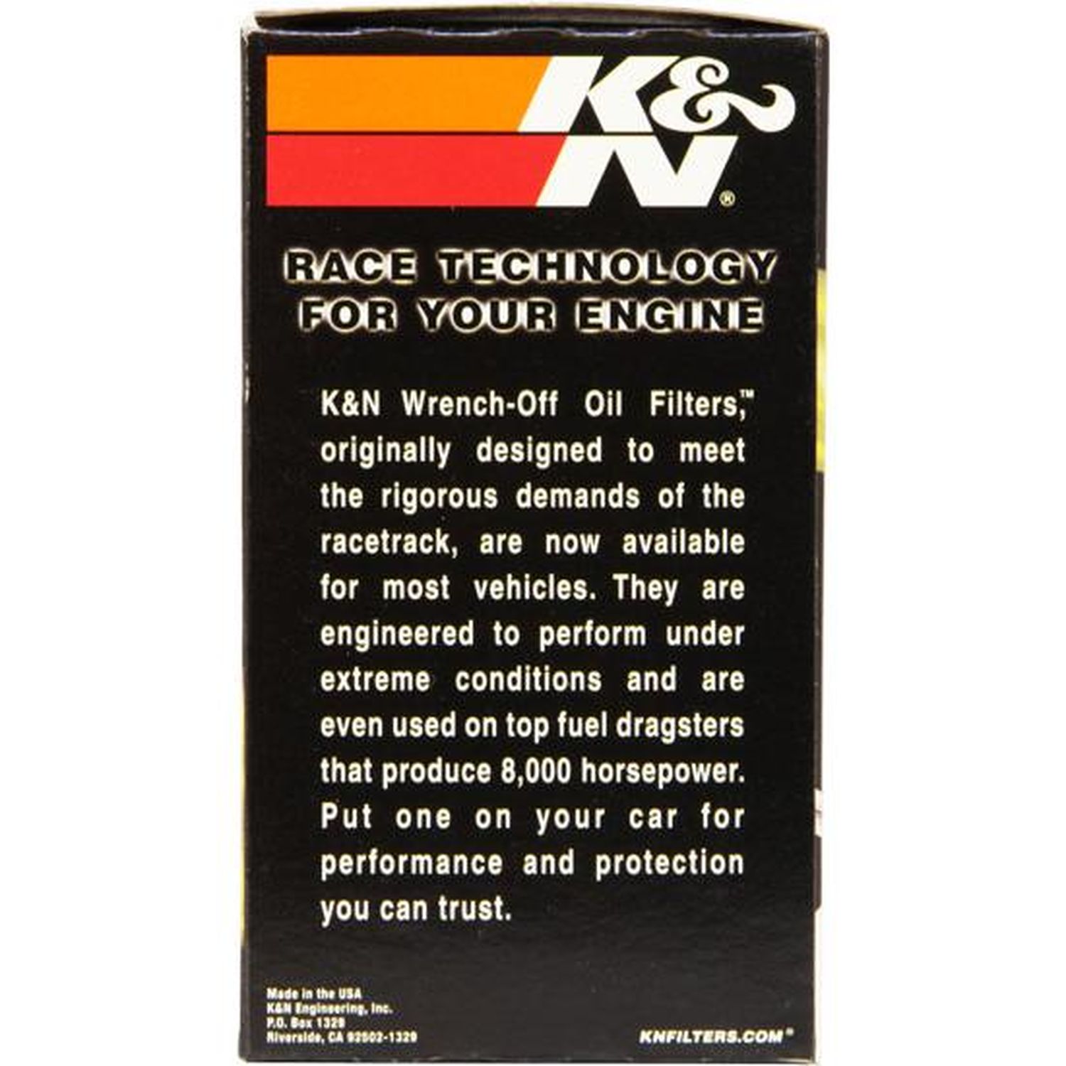 Filtre à Huile K&N KNHP-2005 Compatible Avec Nissan Pickup 520 79 L4 Carb 1965