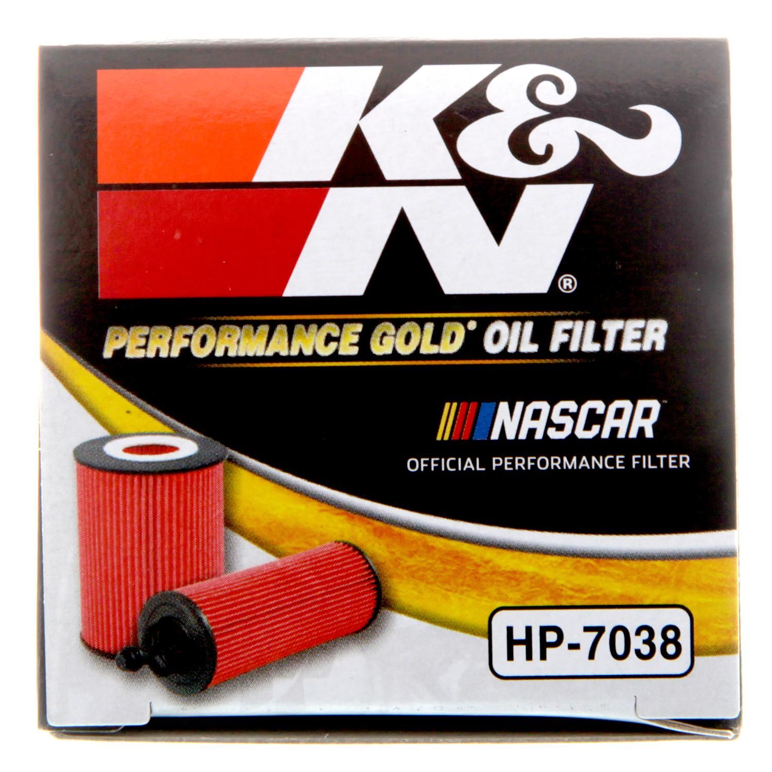 K&N High Performance Oil Filter HP-7038
