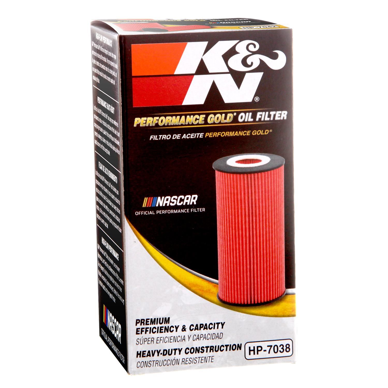 K&N High Performance Oil Filter HP-7038