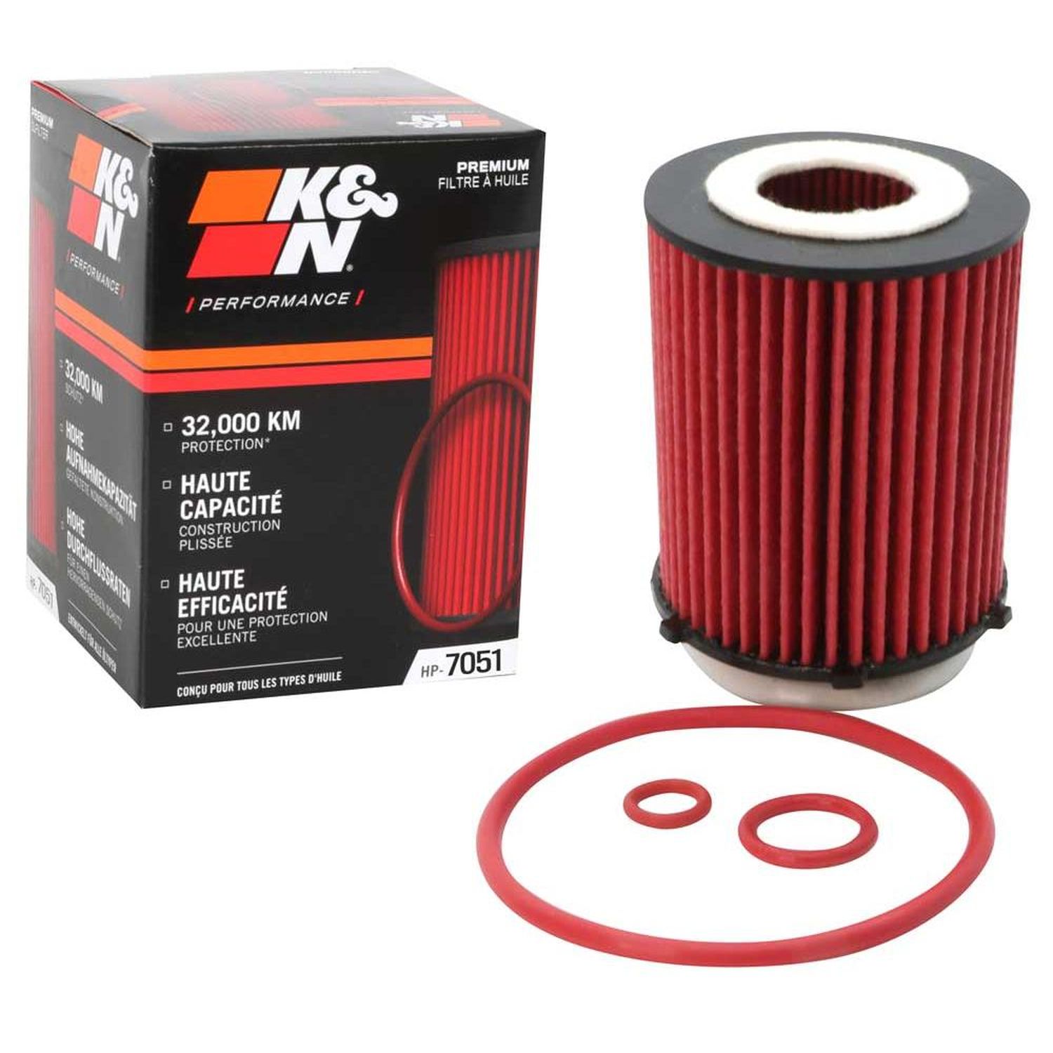 K&N High Performance Oil Filter HP-7051