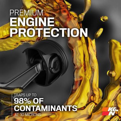 K&N High Performance Powersports Oil Filter