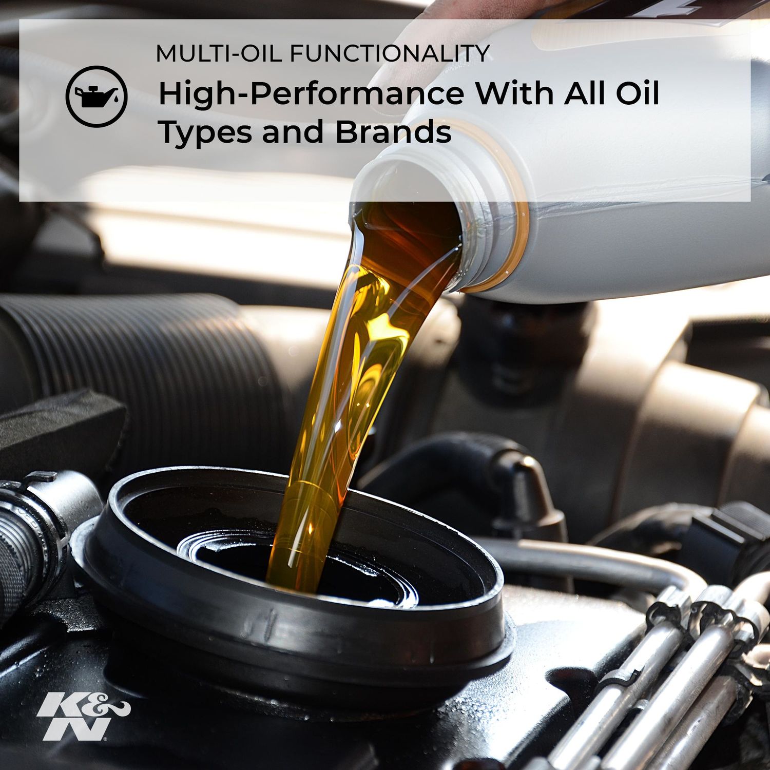 K&N Performance Powersports Oil Filter