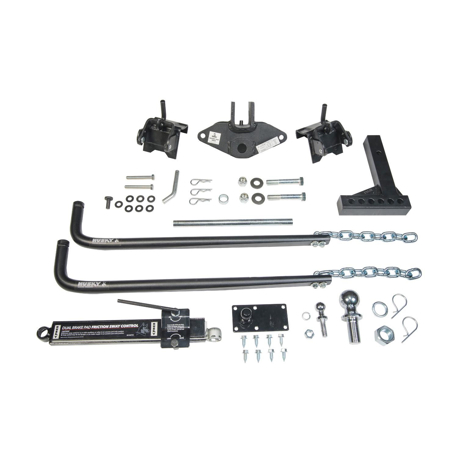 Husky Towing 10in Shank 2 5/16in Ball Sway Control Package 1200lbs