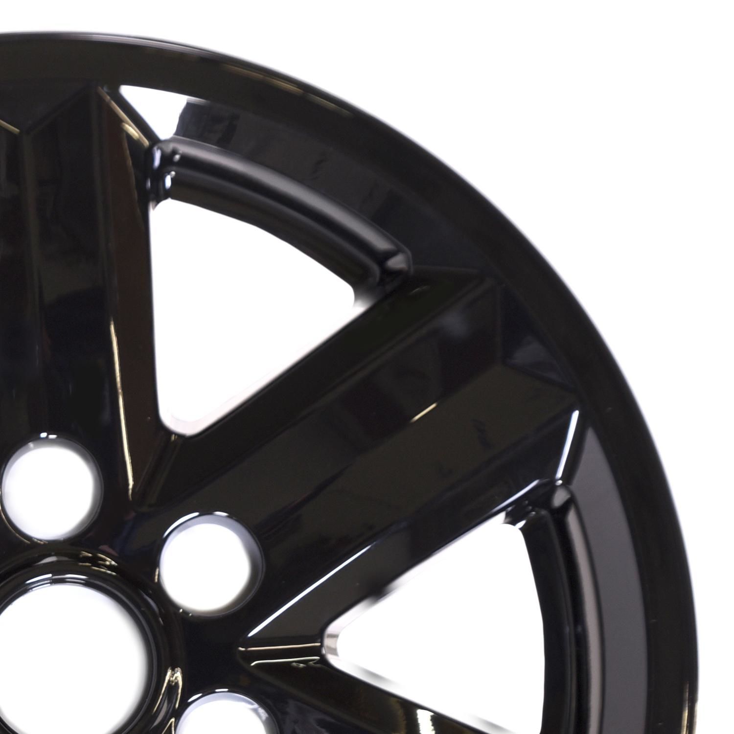 Coast To Coast Gloss Black 17in Wheel Cover/Hub Cap 4 Piece IMP477BLK